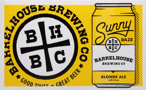 BarrelHouse Brewing Co Sunny Daze Blonde Ale Perspective: back