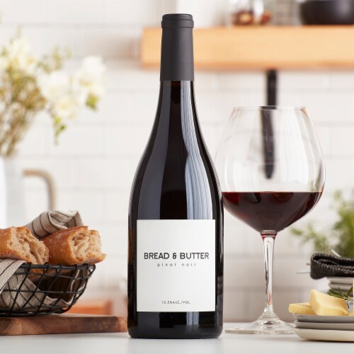 Bread & Butter Pinot Noir California Red Wine Perspective: back