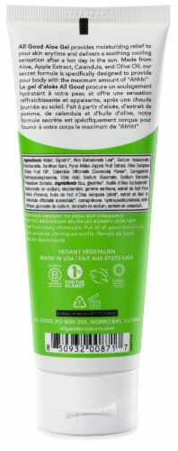 All Good Soothing Aloe Gel Perspective: back