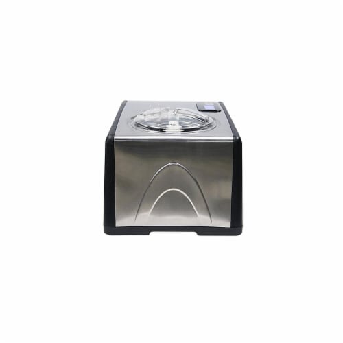Whynter Automatic Ice Cream Maker 1.6 Quart Stainless Steel ICM-15LS Perspective: back