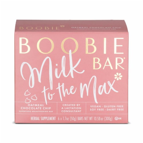 Boobie Bar - Oatmeal Chocolate Chip Perspective: back