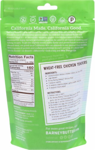 Barney Bakery Natural Almond Meal Perspective: back