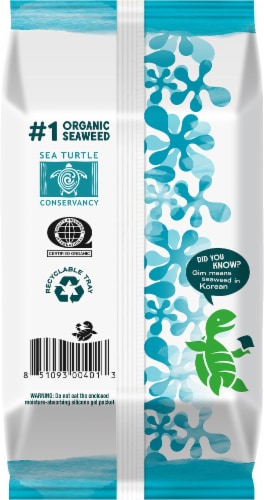 Gimme® Organic Roasted Seaweed And Sea Salt Perspective: back