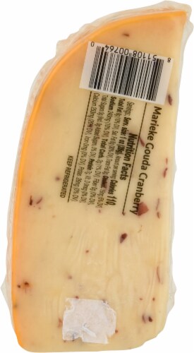 Marieke Gouda True Farmstead Cheese Cranberry Block Cheese Perspective: back