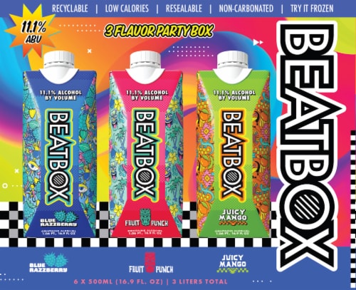 BeatBox Party Punch Variety Pack Perspective: back