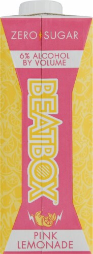 BeatBox® Zero Sugar Pink Lemonade Wine Perspective: back