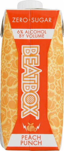 BeatBox® Zero Sugar Peach Punch Wine Perspective: back