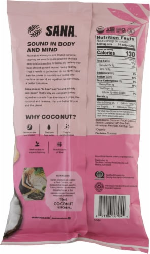 Sana™ Himalayan Pink Salt Grain Free Tortilla Chips Perspective: back
