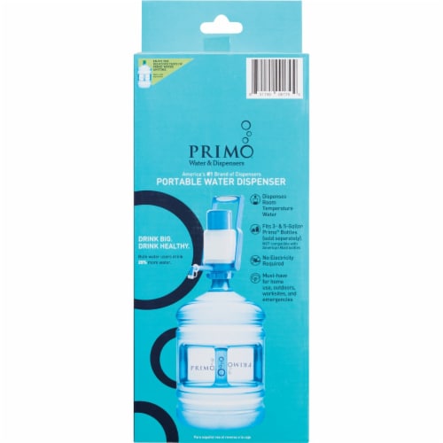 Primo® Water Manual Pump - Baby Blue Perspective: back
