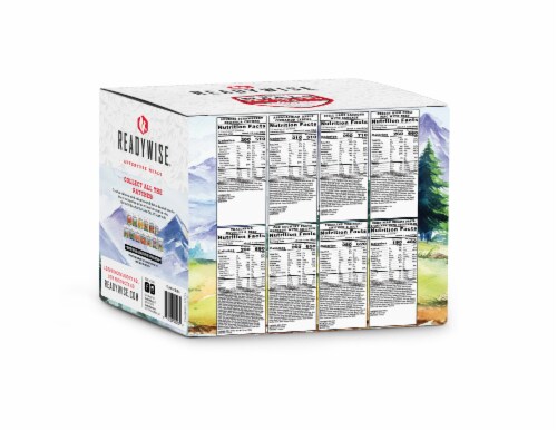 ReadyWise Adventure Meal Favorites Kit Perspective: back