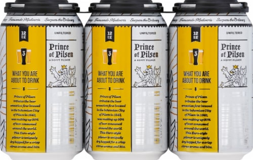 Three Taverns Craft Brewery Pilsner Perspective: back