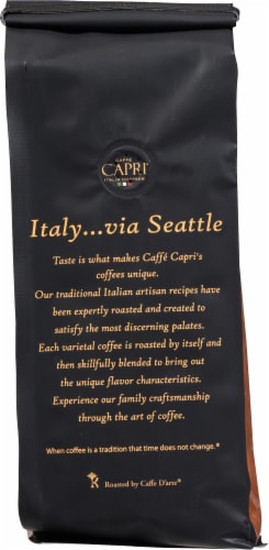 Caffe Capri® Northwest House Blend Medium Roast Ground Coffee Perspective: back