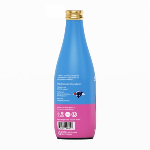 Sunwink™ Immunity Berry Sparkling Herbal Tonic Perspective: back