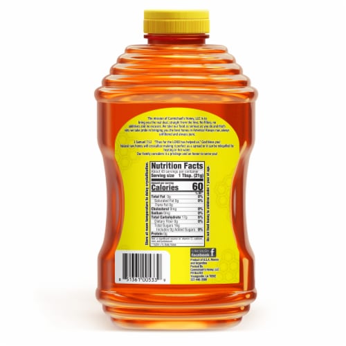 Carmichael's™ Conventional Honey Perspective: back