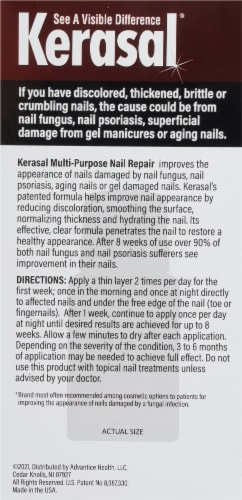 Kerasal® Multi-Purpose Nail Repair Solution Perspective: back