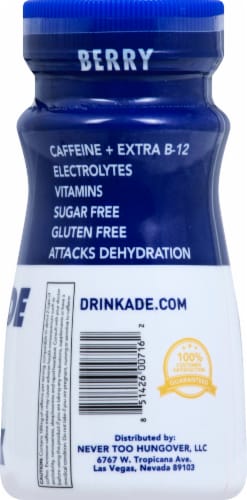 Drinkade Boost Bottle Perspective: back