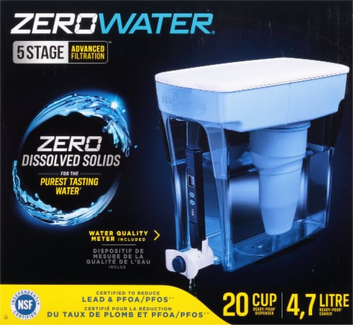 ZeroWater® Ready-Pour Dispenser Perspective: back