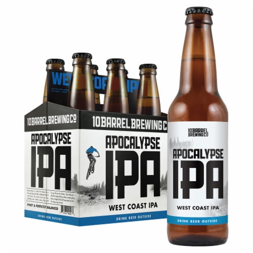 10 Barrel Brewing Co Apocalypse West Coast IPA Beer Perspective: back