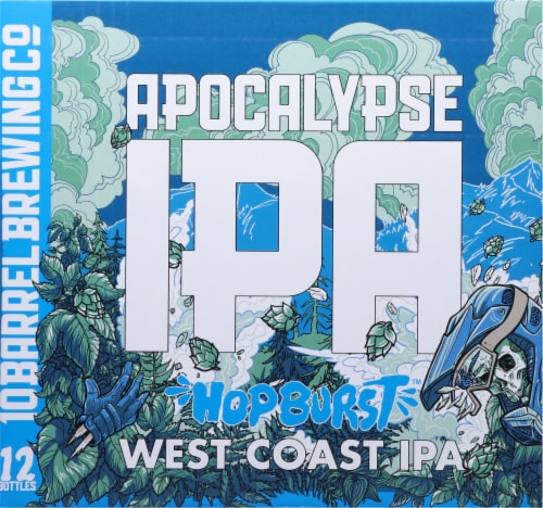 10 Barrel Brewing Co. Apocalypse IPA Perspective: back