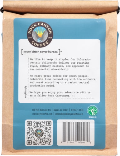 Rock Canyon Coffee™ House Blend Whole Bean Coffee Perspective: back