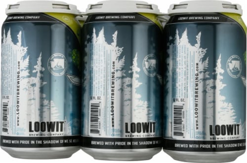 Loowit Brewing Company Shadow Ninja IPA Perspective: back