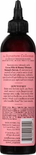 Camille Rose® Cocoa Nibs & Honey Ultimate Growth Serum Perspective: back