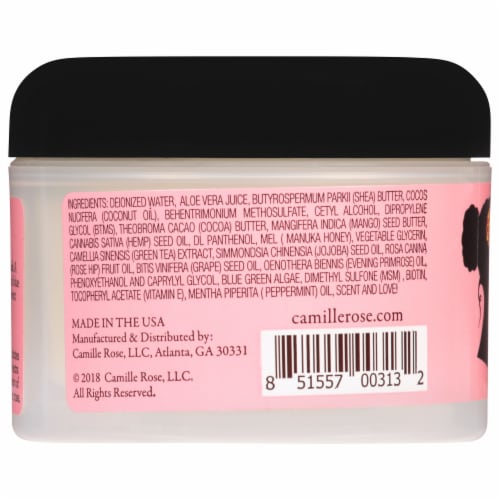 Camille Rose Naturals Rose Algae Deep Conditioner Perspective: back