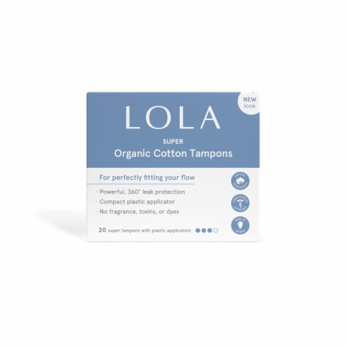 LOLA Super Compact Tampons Perspective: back