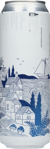 Fort George City of Dreams Hazy Pale Ale Craft Beer Can Perspective: back