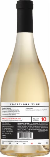 Locations NZ Sauvignon Blanc New Zealand White Wine Perspective: back