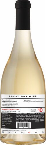 Locations NZ Sauvignon Blanc New Zealand White Wine Perspective: back