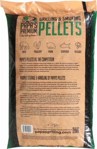 Papa s Premium Hickory Grilling Smoking Pellets 20 lb Jay C