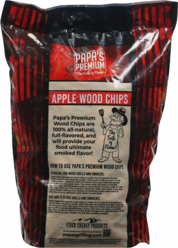 Papa's All Natural Wood Chips - Apple Perspective: back