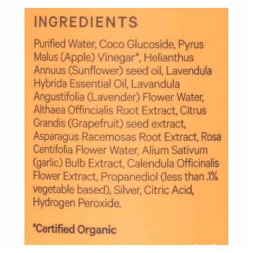 The Honey Pot® Normal Plant-Based Foaming Feminine Wash Perspective: back