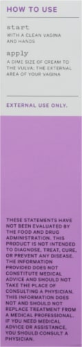 The Honey Pot® Soothing Lavender Vulva Cream Perspective: back