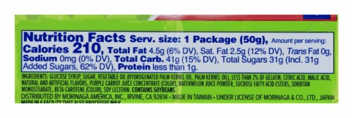 Morinaga™ HI-Chew™ Sweet & Sour Watermelon Candy Box Perspective: back