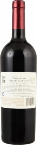Raeburn Cabernet Sauvignon California Red Wine Perspective: back