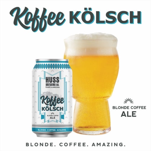 Huss Brewing Co. Koffee Kolsch Perspective: back