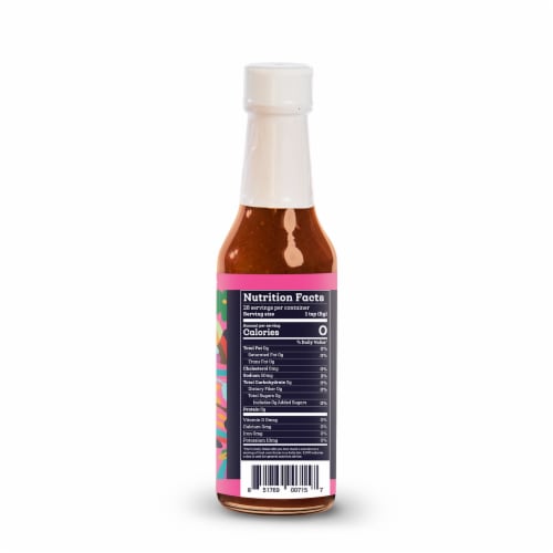 Siete Chipotle Hot Sauce Perspective: back