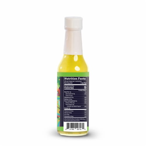 Siete Jalapeno Hot Sauce Perspective: back