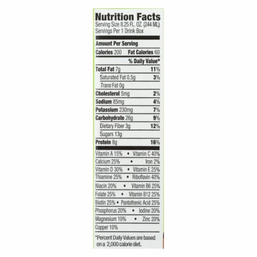 Orgain BG16847 Orgain Healthy Kd Chocolate - 12x8.25OZ Perspective: back