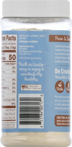PB2 Powdered Almond Butter Perspective: back