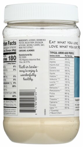PB2 Performance Almond Protein with Vanilla Powder Perspective: back