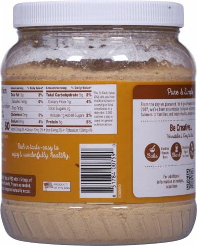 PB2® Powdered Peanut Butter Perspective: back