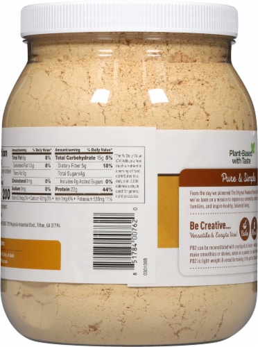 PB2® Performance Peanut Butter Pure Protein Powder Perspective: back