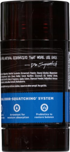 Dr. Squatch Wood Barrel Bourbon Natural Men's Deodorant, 2.65 oz - Kroger