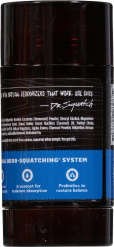 Dr. Squatch Fresh Falls Natural Men's Deodorant Perspective: back