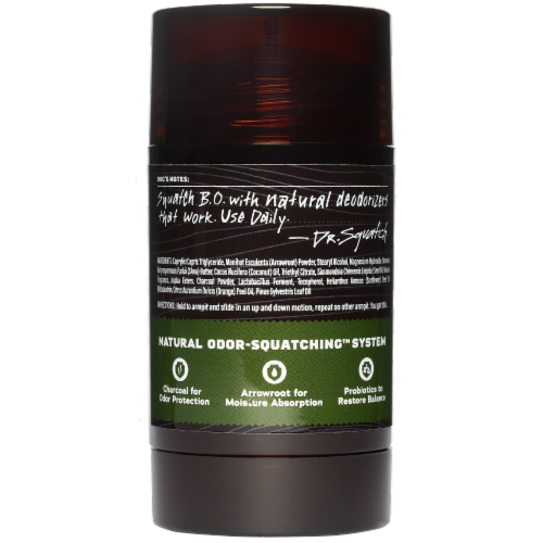 Dr. Squatch® Pine Tar Natural Deodorant Perspective: back