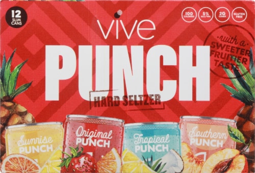 VIVE Seltzer Hard Seltzer Perspective: back