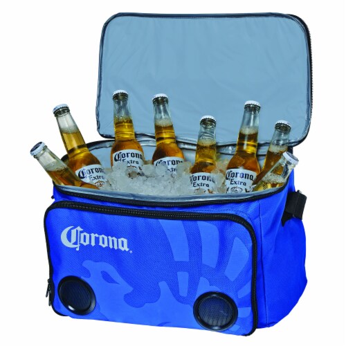Corona® Cooler Bag With Built In Wireless Speakers Perspective: back
